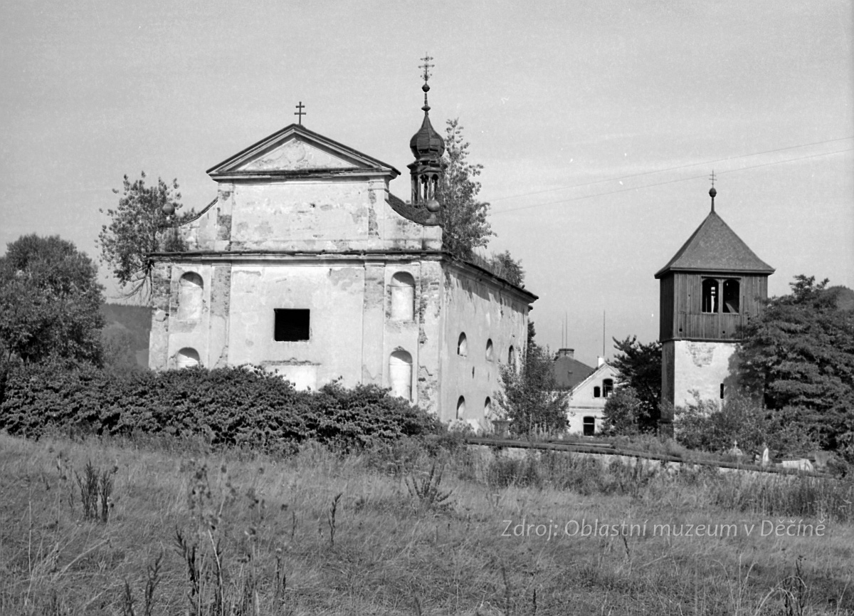 Merboltice, kostel sv. Kateřiny Alexandrijské