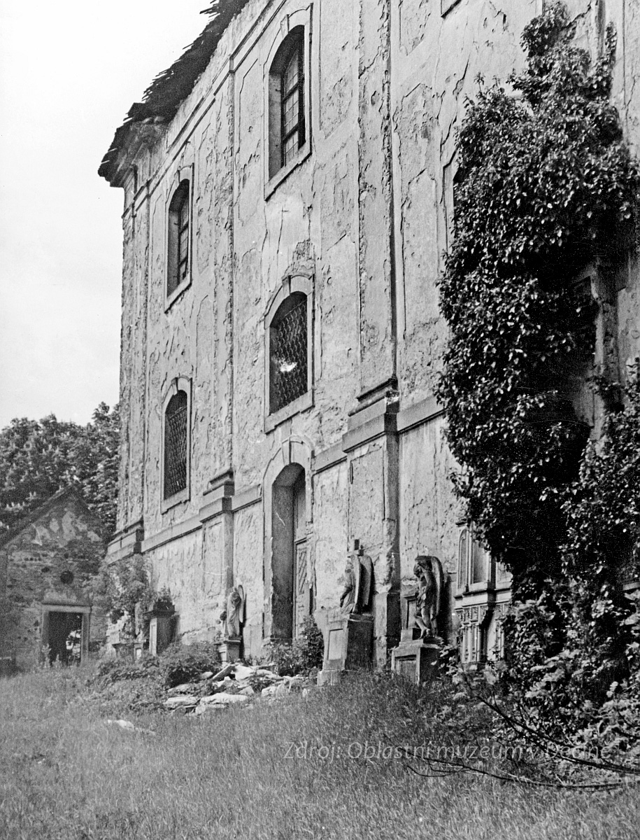 Valkeřice, farní kostel sv. Barbory